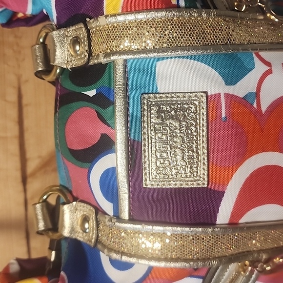 Coach Poppy Spotlight Purse Bag - Picture 8 of 14